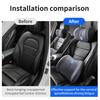 LEG1 Car Seat Headrest Lumbar Cushion Waist Protector Neck Pillow For Volkswagen VW Scirocco Jetta Beetle Golf 4 5 6 Passat Polo B5