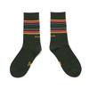 KODAK Apparel Multi-Stripe Crew Socks GREEN
