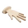 Wooden Palm Shaped Display Rack Bracelet Keychain Ring Pendant Jewelry Organizer Storage Holder Desktop Jewelry Display Stand