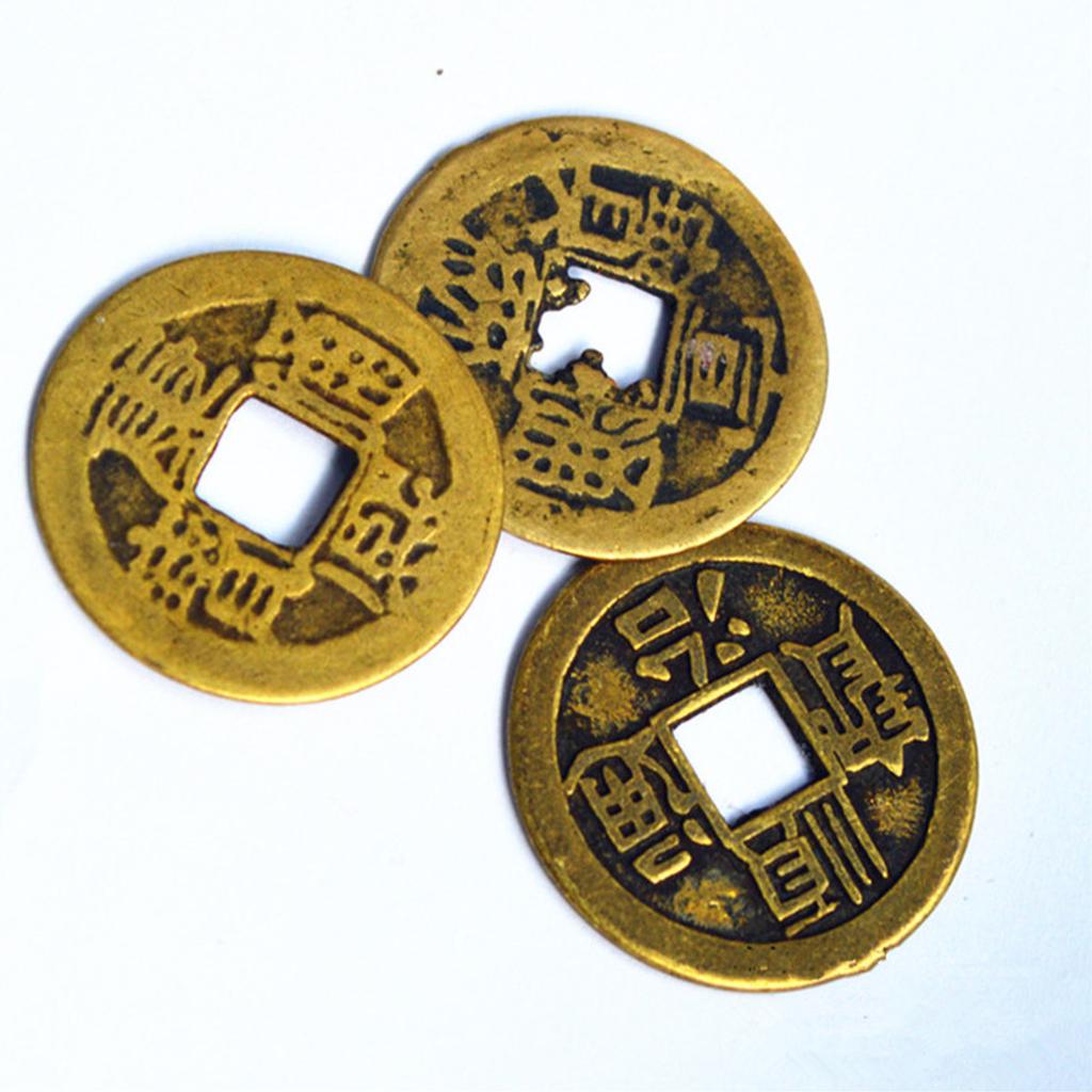 10 шт./компл. монеты десяти императоров удачи, китайская медная монета, антикварная коллекция денег, подарок