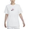 Nike Спортивная одежда Artist Collection Цветочный логотип Графический круглый вырез Футболка Женские футболки Белый HF4684-133