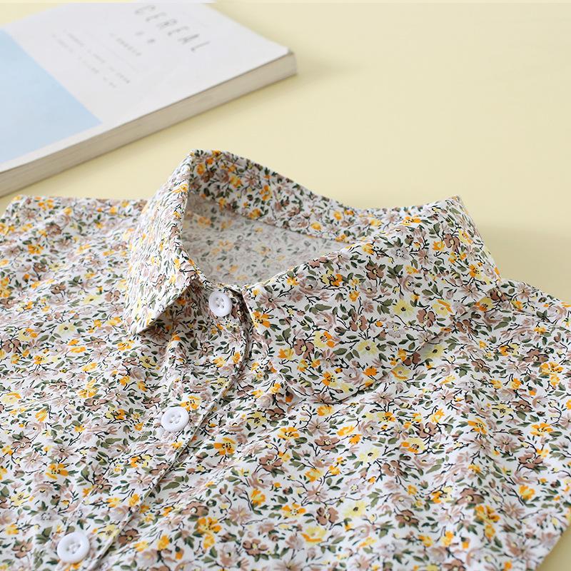 Fake Collar Female Floral Print Detachable Collars Mens Casual False Collar Shirt Tie Half Shirt Decor Nep Kraagie Gilrs