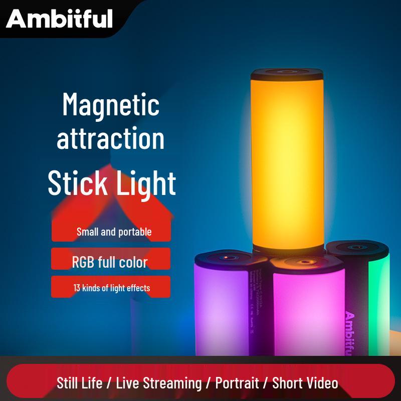 Ambitful K6 Магнитный Мини RGB Мягкий Свет для Видеосъемки