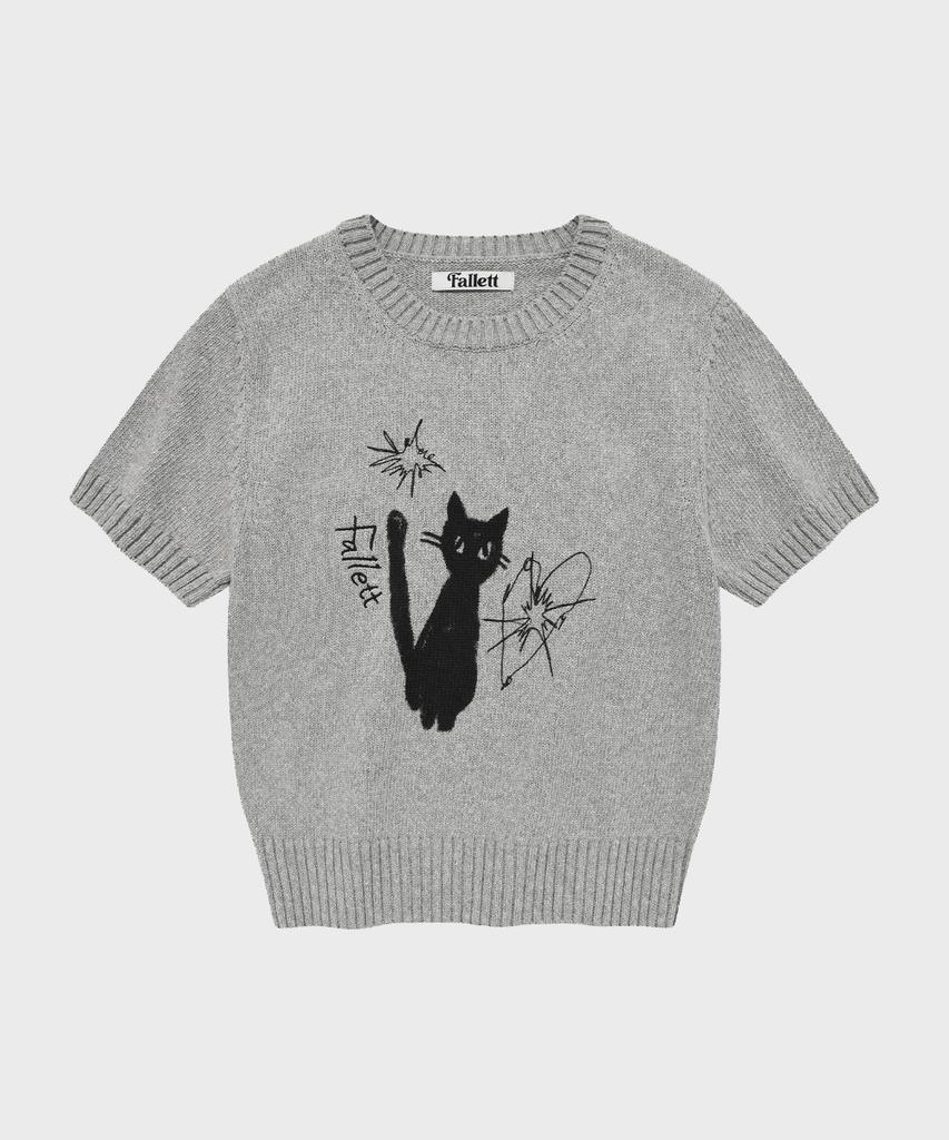 FALLETT Nero Summer Knit Light Gray