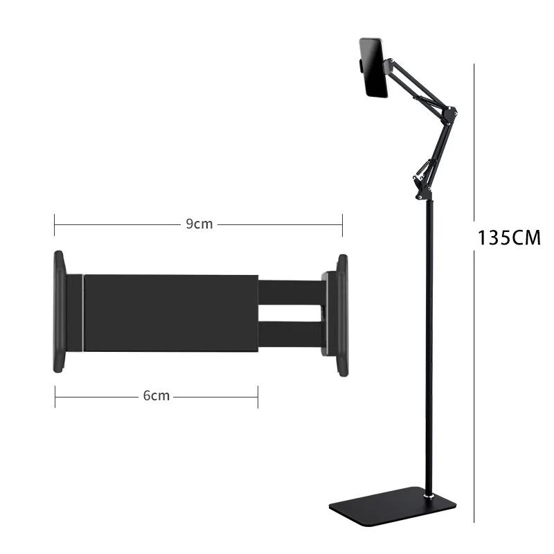 Кровать Напольная подставка Держатель для планшета Гибкая ручка Кронштейн для мобильного телефона Тип смартфона Подставка для мобильного телефона Ipad Поддержка телефона