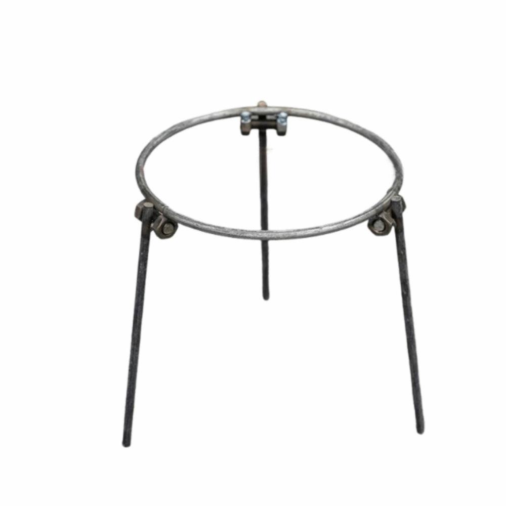 Reinforced Steel Camping Campfire Tripod Foldable Camping Grill Pot Rack Camping Kitchen