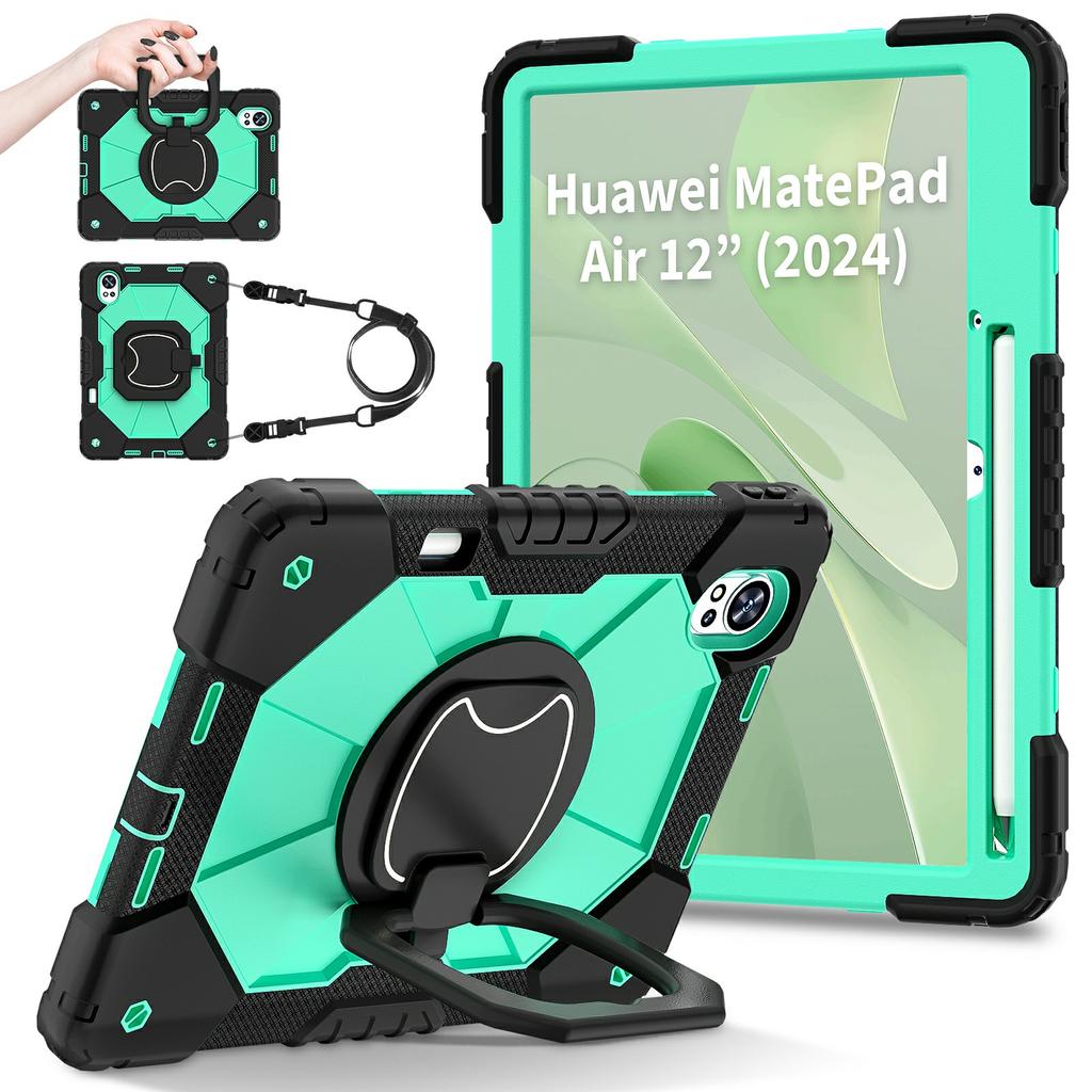 Для Huawei MatePad Air (2024) Чехол Силикон+ПК Подставка Чехол для планшета