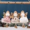 Cartoon Plush Angel Girl Pendant Handmade Angel Girl Ornaments Party Favors