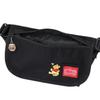 Nylon Messenger Bag JR SLIM FZP 500D CORDURA 25  POOH BLK