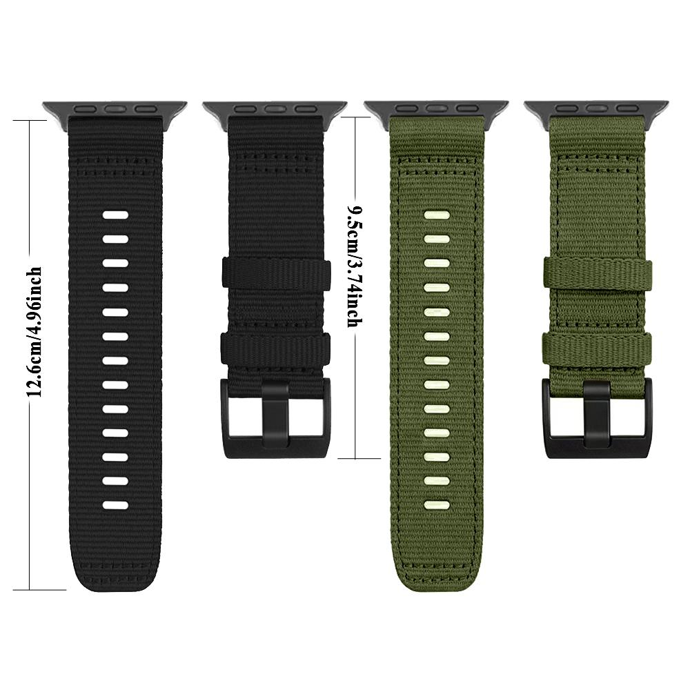 Ремешок для Apple Watch Band Ultra 3 Ultra 2 Ultra 49 мм 44 мм 45 42 46 мм Нейлоновый Водонепроницаемый Влагостойкий Браслет iwatch 11 10 8 7 SE 6