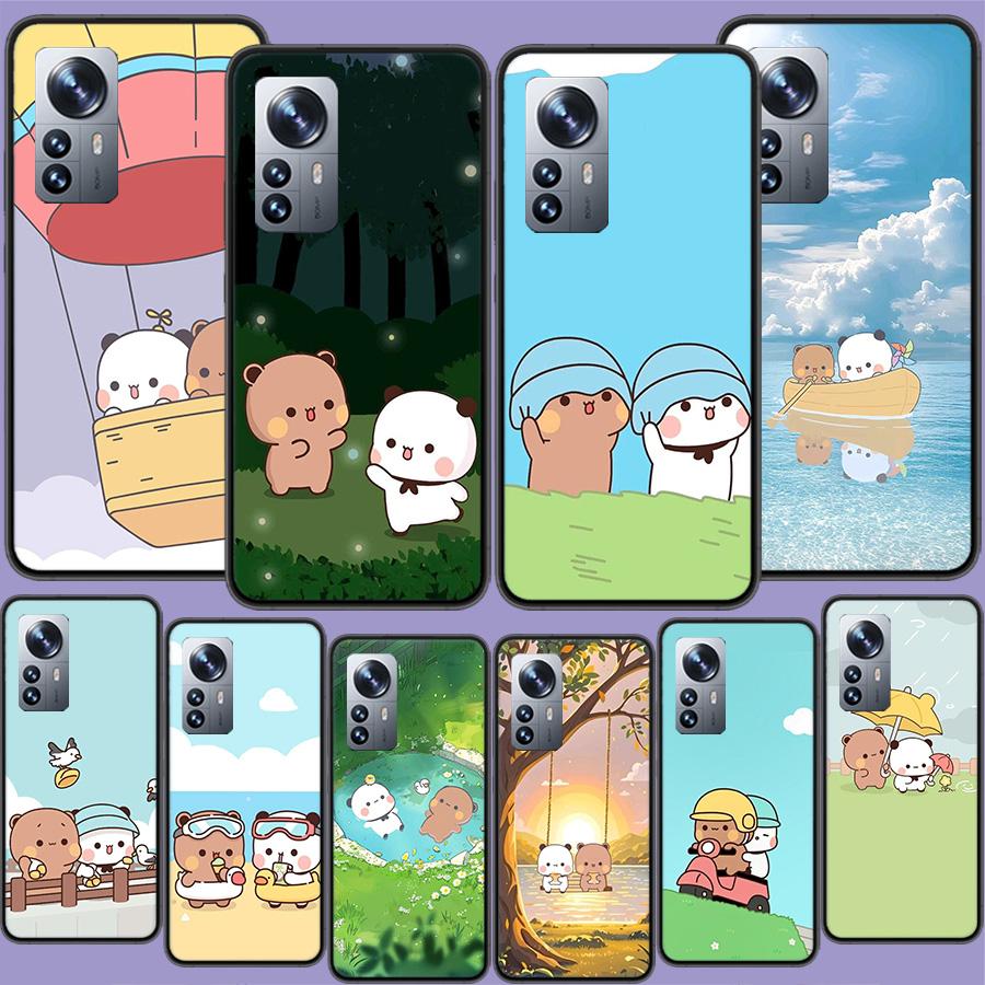Милый чехол для телефона BuBu DuDu для Redmi Note 13 Pro Plus 14 Pro+ 12S 12 11S 11T 11E 11 10S 10 9S 9 Xiaomi Capa TPU