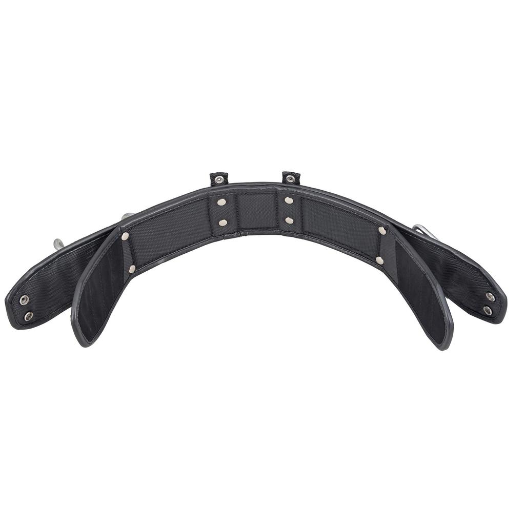 Поясная страховочная система Tajima New Standard для рабочего позиционирования, размер L, с петлей для веревки и малым страховочным блоком, конструкция с мягкой подушкой