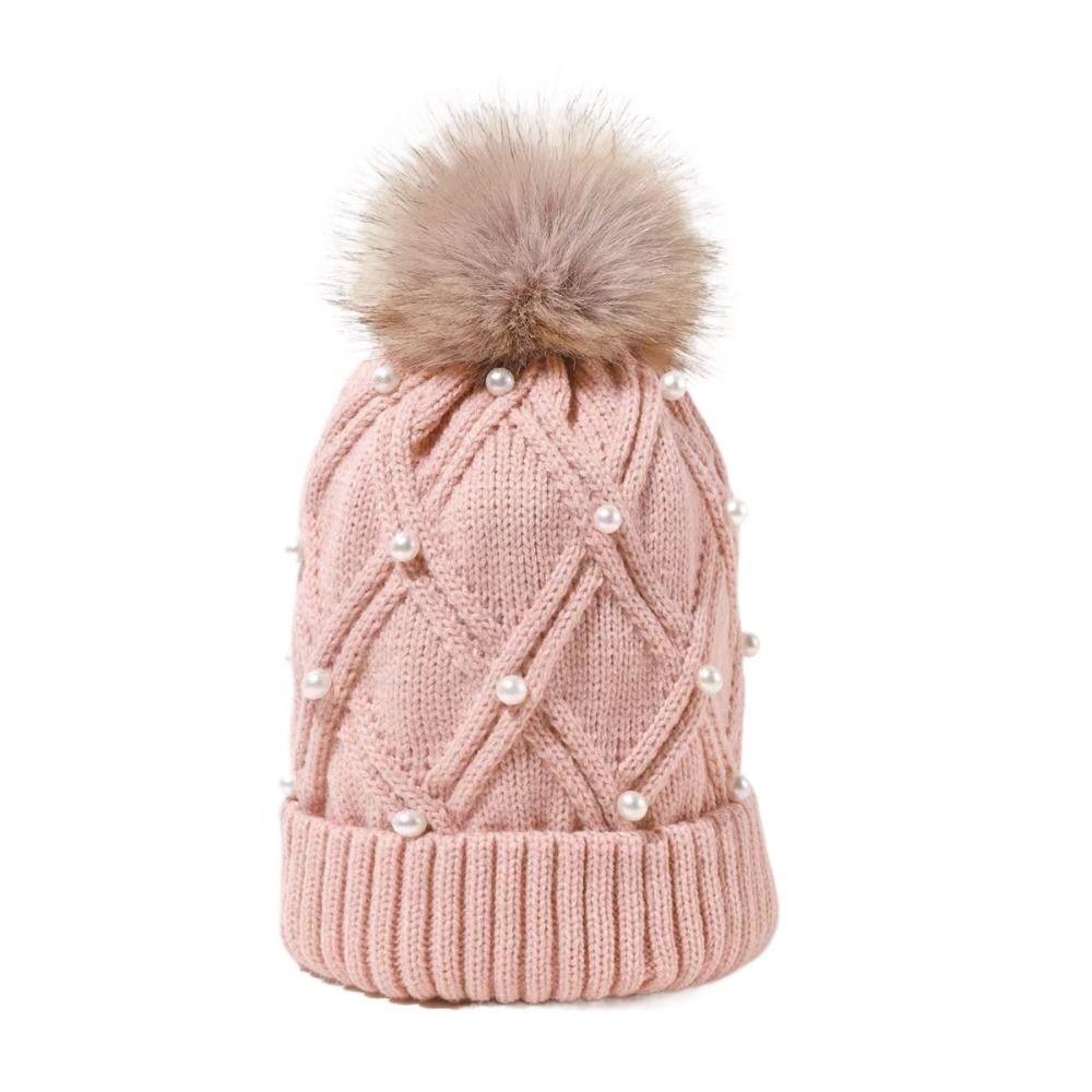 Толстая фланелевая теплая женская шапка с отворотом, холодная шапка, милая шерстяная шапка, женская