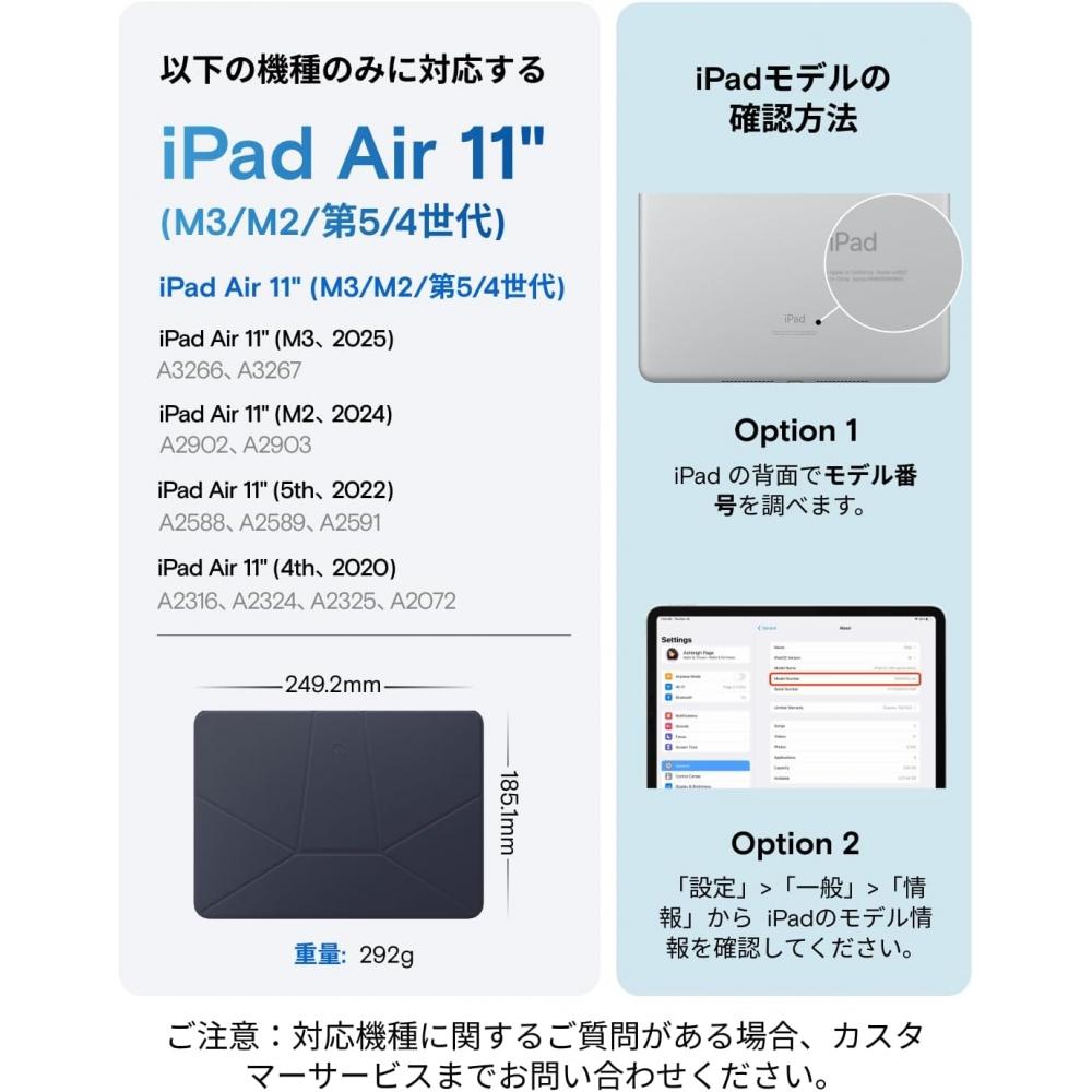 Moft Dynamic Folio Case For Ipad Air 11 Inch M3 M2 5th 4th Gen