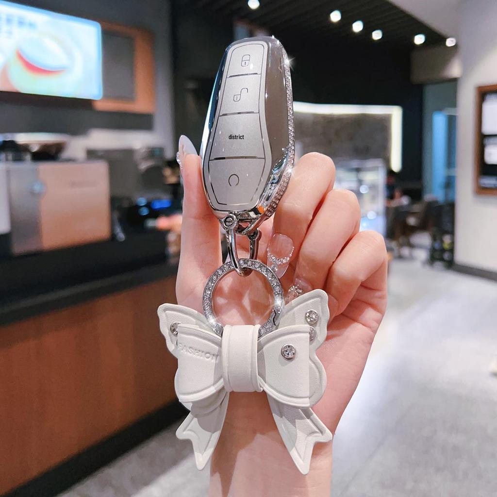 Чехол для ключа BYD для Qin PLUS, Tang DMI, Dolphin, Seagull, e2, Song Pro, Qin, Han EV, e6