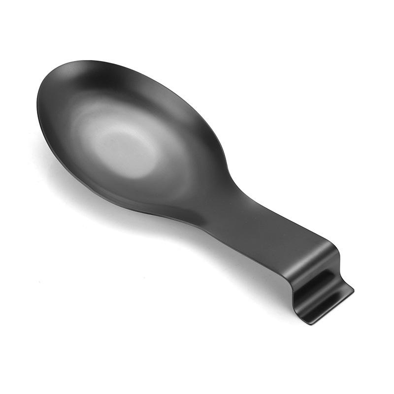 Large Stainless Steel Spoon Holder Heat Resistant Stable Base for Cooking Coffee Table Kitchen
