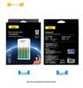 PISEN NiMH Fast Charger - 2500 mAh AA/AAA, 4-Slot, Charges AA/AAA Batteries