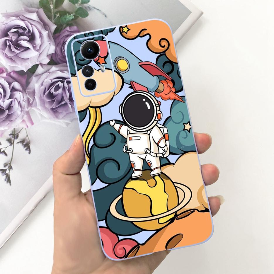 Чехол для Xiaomi Redmi Note 12s Милый Модный Мультяшный Задняя Крышка 6.43'' Мягкий ТПУ Чехол для Телефона Для Redmi Note 12S Note12s Fundas Capa