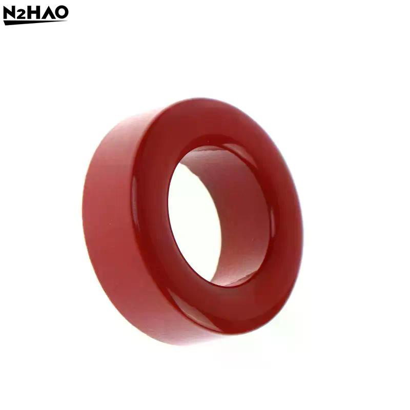 1PCS T157-2 Iron Ferrite Toroid Cores 40*24*14.5 MM For Inductors Iron Powder Core Red Ring Low Permeability