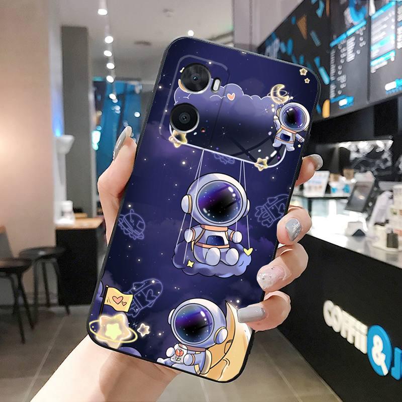 Милый чехол для телефона Astronautas для OPPO A78 A54S A17 A57S A74 A78 A91 A96 A94 Realme GT Master X3SuperZoom Reno 7 10 11 pro