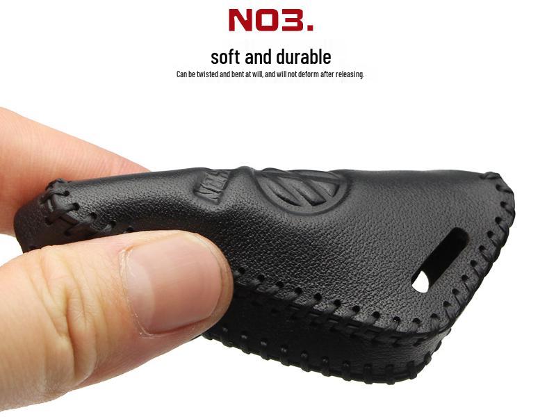 Чехол для ключа Volkswagen для New Magotan, Golf, B8, Passat, Tiguan, Lavida, Bora - Натуральная кожа