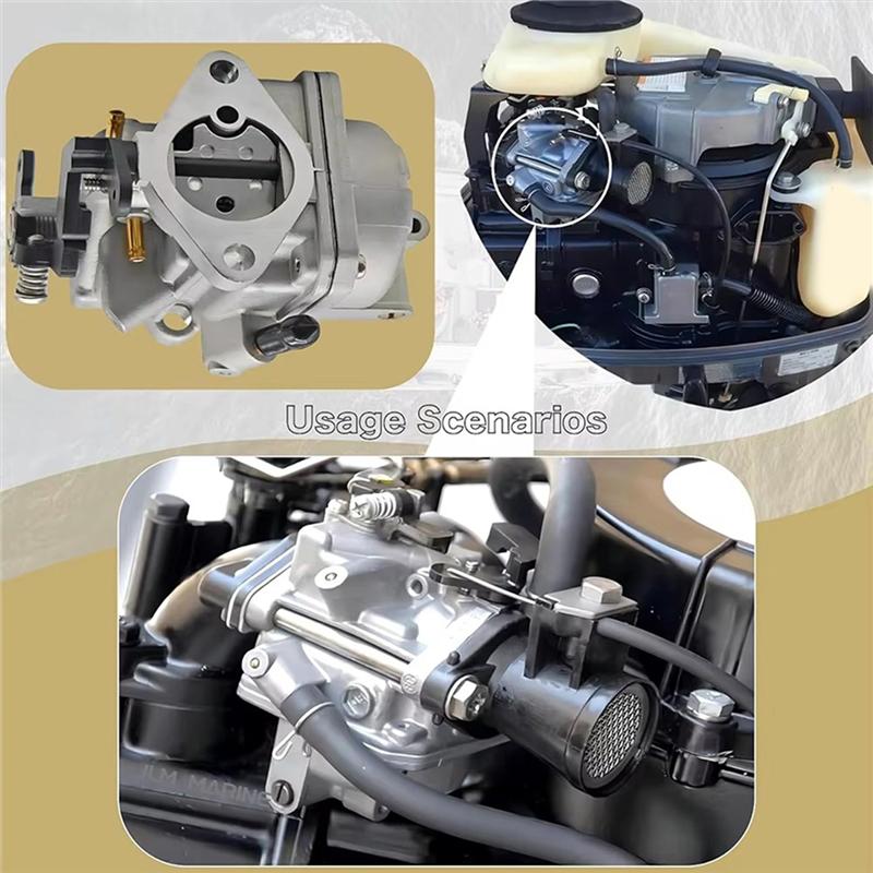 НОВЫЙ-5X 3R1032001 Карбюратор для лодочных моторов Mercury Mariner 2 2.5 3.5 4 5 6 л.с. Tohatsu Nissan MFS 853720T25 803522T03