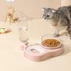 New Pet Drinking Bowl Plastic Cat Bowl Tilt Anti-upset Cat Bowl Large Capacity Automatic Drinking Bowl Pet Supplies