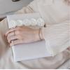 Lanyun Jewelry Простой серо-голубой натуральный лунный камень удлиненный камень браслет из 14-каратного золота браслет