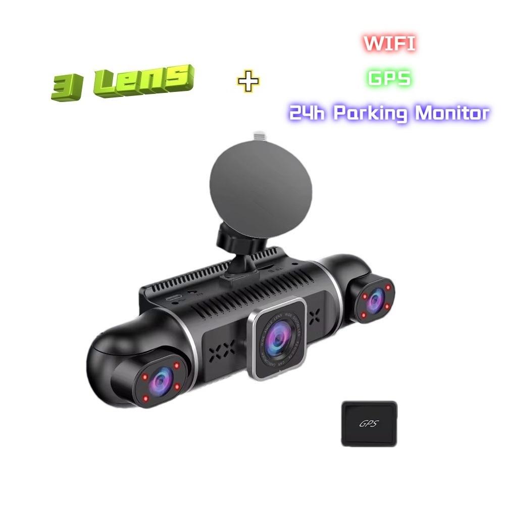 3/4-канальный видеорегистратор, 1080P HD автомобильный видеорегистратор, 360-градусная камера кругового обзора автомобиля, Видеозапись/GPS-позиционирование