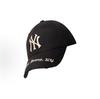 MLB New York Yankees Bronx NY Distressed Embroidery Adjustable Curved Brim Baseball Cap - 3ACPVV34N