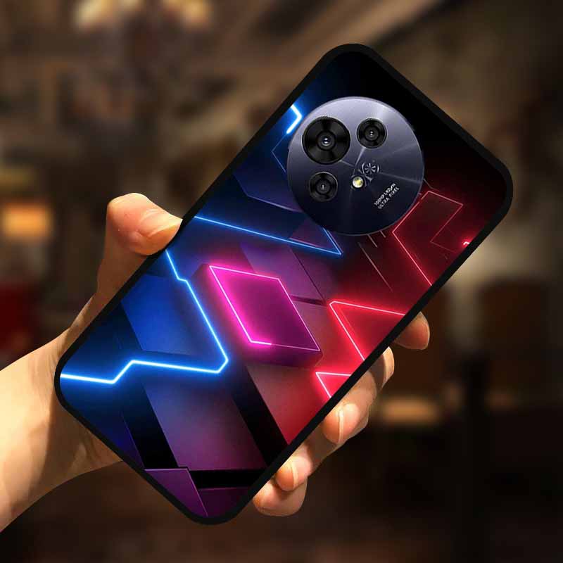Для TCL 50 Nxtpaper 5G Чехол Роскошный Модный Мягкий ТПУ Защитный Силиконовый Чехол для Телефона для TCL 50 Pro Nxtpaper 5G Задние Крышки Coque