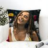 T-Tyla Лаура Ситал Певица Наволочка льняная наволочка диван домашний декор чехол для подушки чехол для подушки