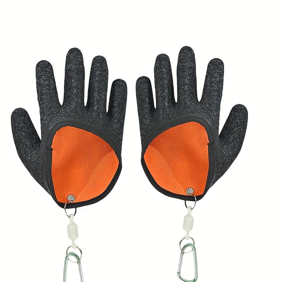 Рыболовные перчатки для ловли, с магнитным креплением, противоскользящие, водонепроницаемые