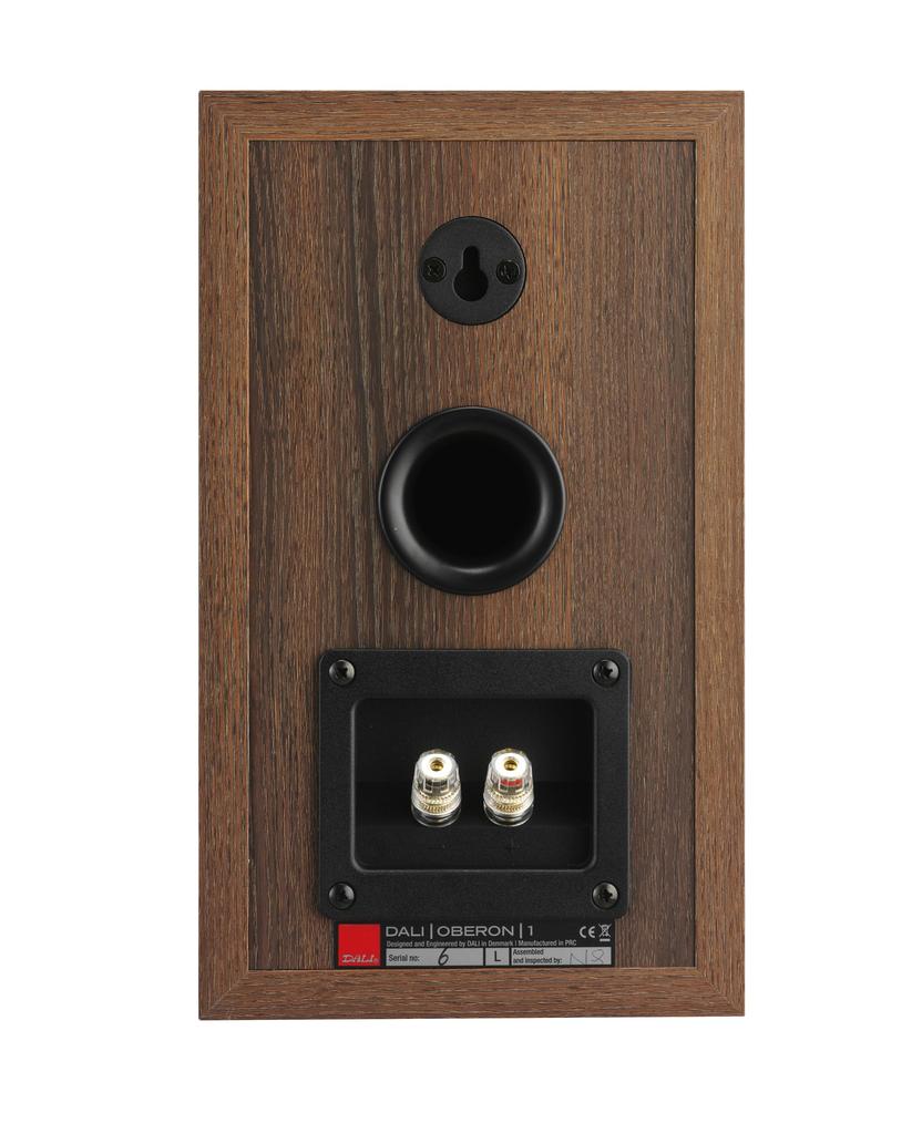 DALI OBERON1 2WAY полочная акустическая система 130 мм НЧ-динамик OBERON1DW темный орех 2 комплекта 1 комплект