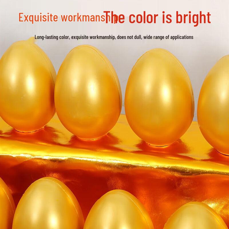 Golden Egg Smash Anniversary Raffle Props: Silver & Painted Egg Display Stands - Various Models Available.