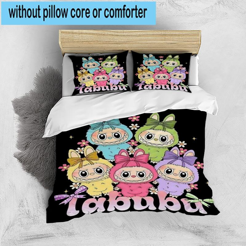 3PCS Bunny Costume Adventure 3pcs Bedding,Including 3PCS Duvet Cover And 2pcs Pillowcases Perfect for Christmas,Ideal for Bedroom, Dormitory