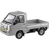 Aoshima Bunka Kyozai 1/32 Scale Rakupla Snap Kit No.05-SS Subaru Sambar Truck Sterling Silver Metallic Pre-Colored Plastic Model Kit (Automobile)
