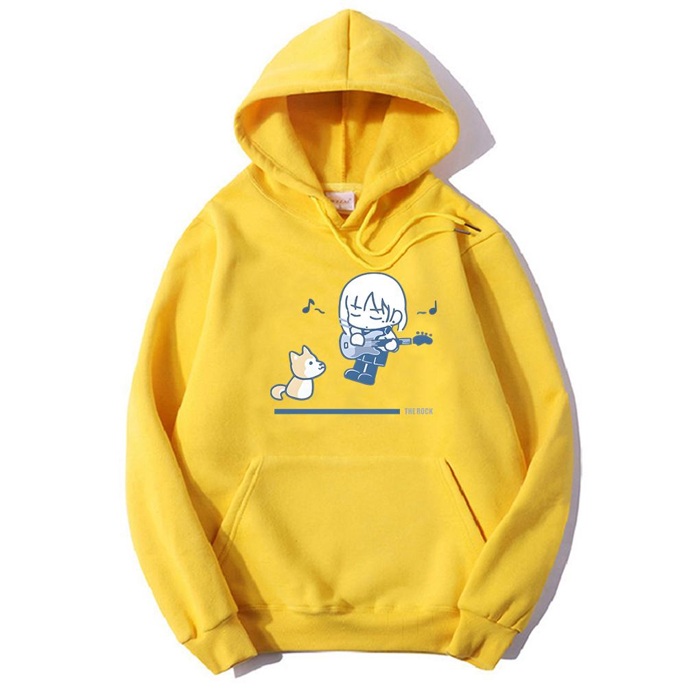 БОЧКИ СКАЛА! Hitori Gotou Ryou Yamada Harajuku Hoodies Aesthetic Kawaii Sweatwear Couple Sweatshirt Women/Men Осень/Зима