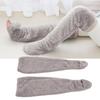 Зимние пушистые носки выше колена для дома, мягкие, толстые, дышащие, плюшевые чулки, гетры