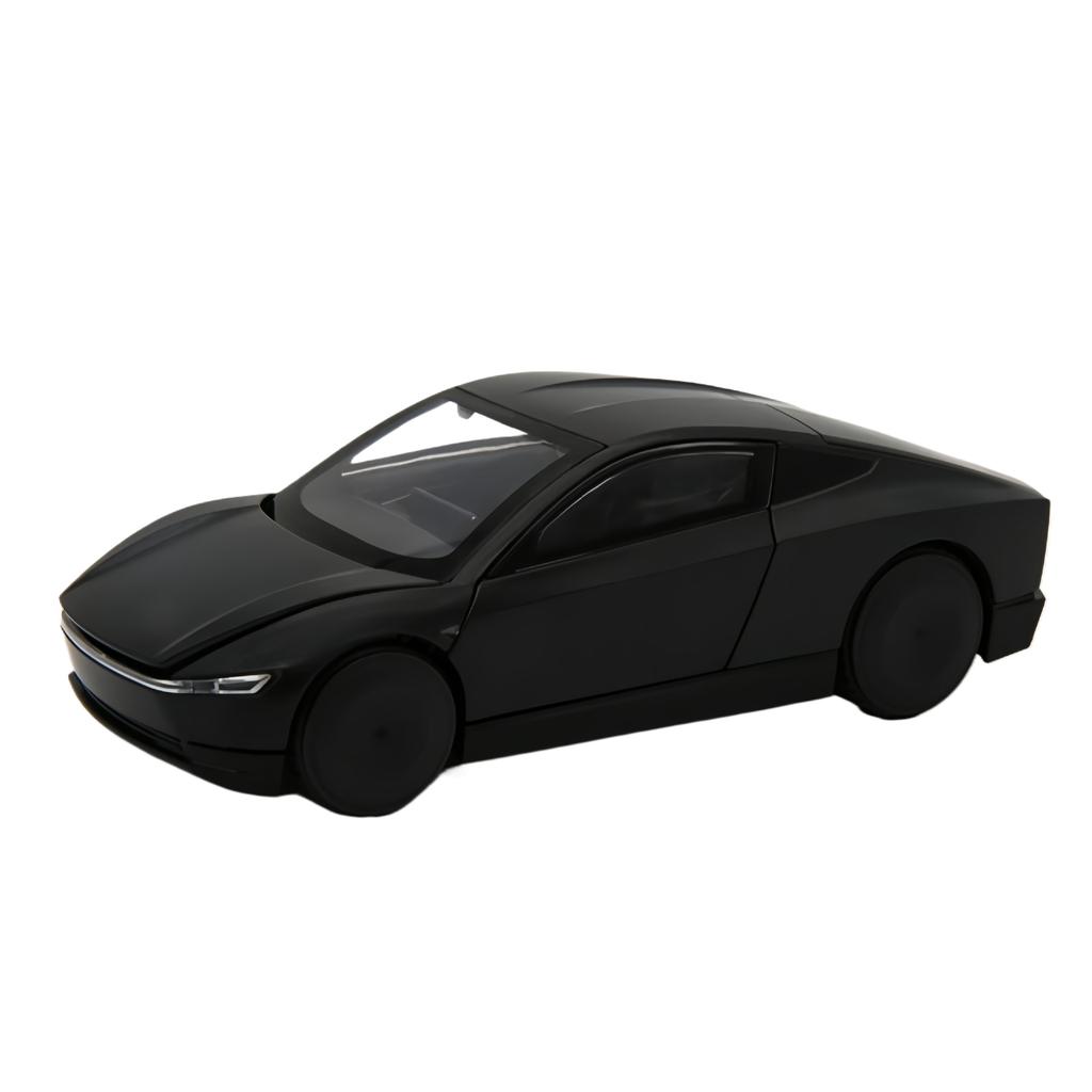 1/32 Tesla ROBOTAXI Крутая футуристичная модель автомобиля из сплава, Крутой звук и свет, Изысканные настольные украшения, Рождественские/дни рождения Подарки