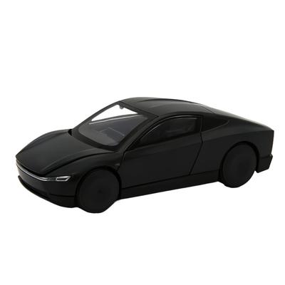 1/32 Tesla ROBOTAXI Крутая футуристичная модель автомобиля из сплава, Крутой звук и свет, Изысканные настольные украшения, Рождественские/дни рождения Подарки
