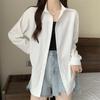 Женская осенняя тонкая дизайнерская рубашка Sense Niche Casual Loose Out