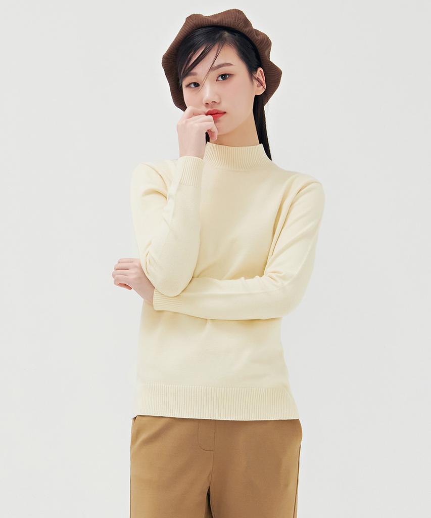 CHASECULT Women'S Mock Turtleneck Sweater-Bgzg5204E05
