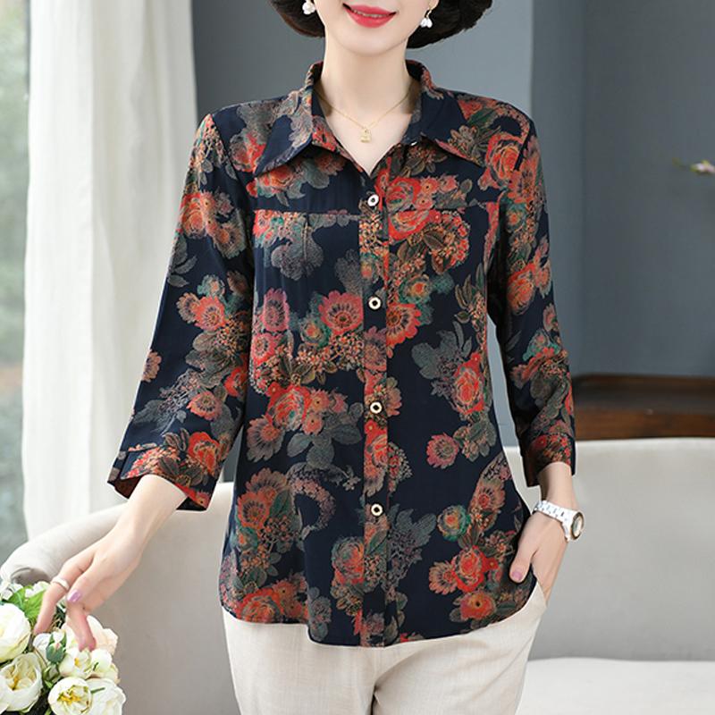 Элегантные женские топы, летние повседневные рубашки больших размеров с длинными рукавами