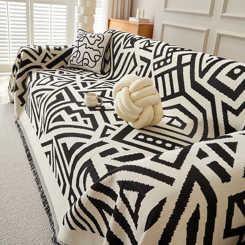 Внешняя торговля 2025 новое богемное покрывало на диван с полной защитой, универсальный чехол на диван из шенилла, диванная подушка на все сезоны