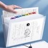 Large Capacity A4 File Folder Waterproof File Organizer Fashion Document Bag Students