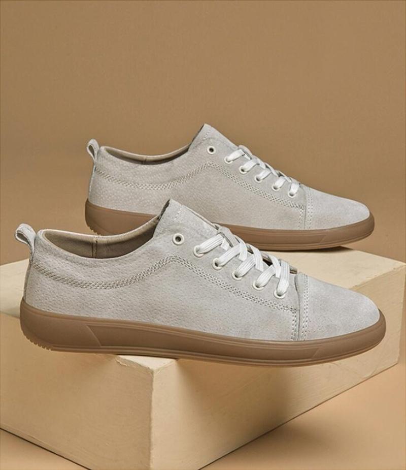 Sautumn New Fashion Casual Leather Shoes Lace-Up Comfortable Men'S Oxford Shoes Outdoor Soft Dress Shoes Non-Slip Sports Shoes