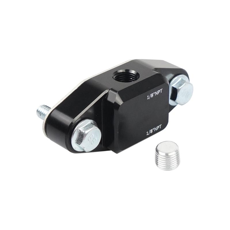 Aircraft Grade Aluminum Bypass Guard Cover (2x 1/8" NPT Ports) for LS Engines Enhancing Cooling Efficiency and Longevity