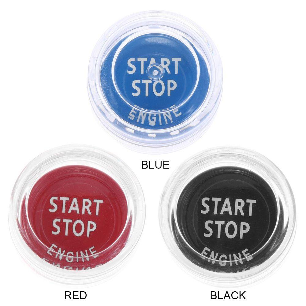 Высокое качество декора автомобильные аксессуары START стоп-переключатель заменить красный/черный/синий чехол кнопки зажигания