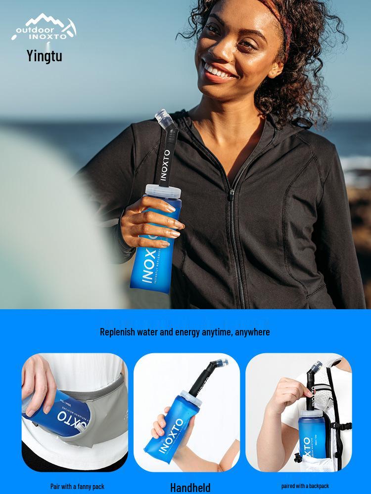 Inoxto Large Capacity Waterproof Sports Water Bottle for Running & Cycling